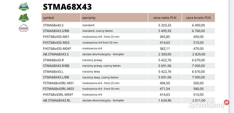 STMA 6843L ogień który otwiera przestrzeń HITZE Nowy Tomyśl