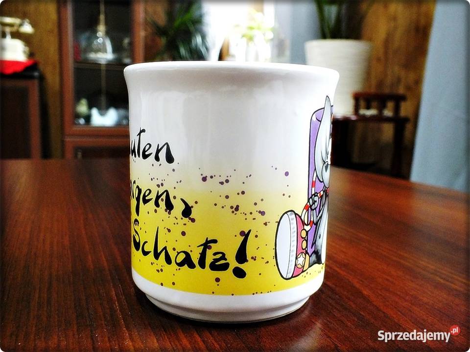 Kubek porcelanowy firmy Twiggl z myszką Niemcy Żary sprzedam