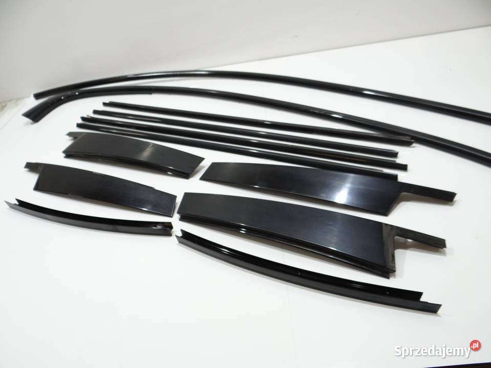 LISTWY DRZWI SHADOW LINE BMW E90 LCI KOMPLET lubelskie Strzyżewice sprzedam