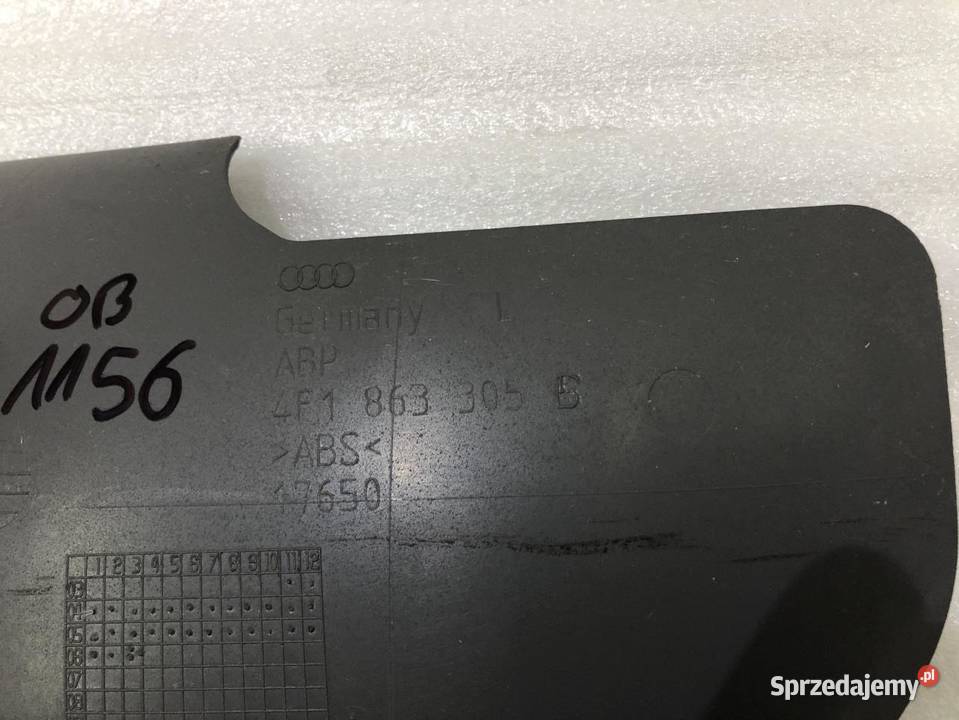 OSŁONA TUNELU LEWA 4F1863305B AUDI A6 C6 sprzedam