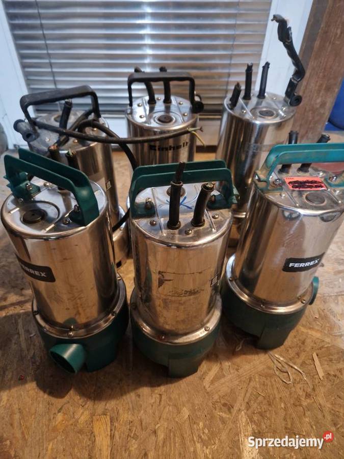 Pompa Wody Zatapialna Ferex inox 650 uszkodzona Głogowa