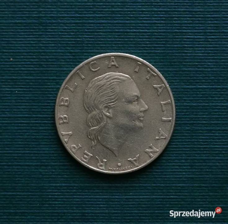 WŁOCHY 200 lirów 1990r 100lecie Wydziału VI Rady Gliwice