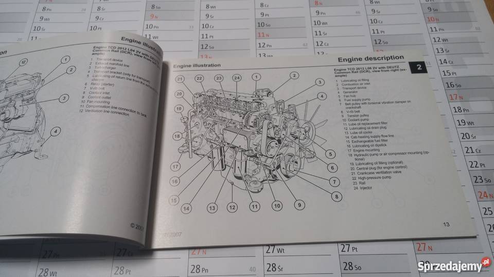 Instrukcja obsługi DEUTZ TDTCD 2012 2013 L0406 Motoryzacja