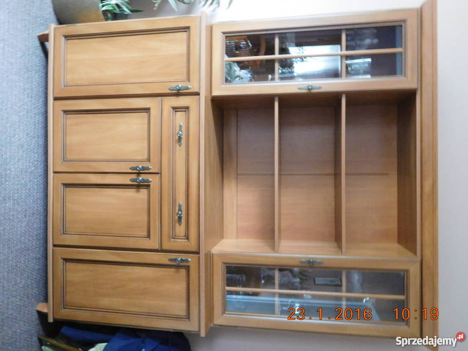 Komplet mebli BlackRedWhite do salonu Stan Wolsztyn