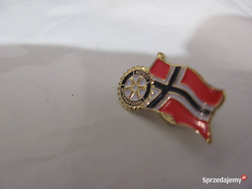 Rotary international przypinka Norwegia NORWEY Pozostałe Zamość