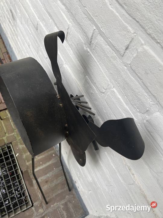 Metaloplastyka pies rzeźba nowoczesna z metalu Bystrzyca Kłodzka