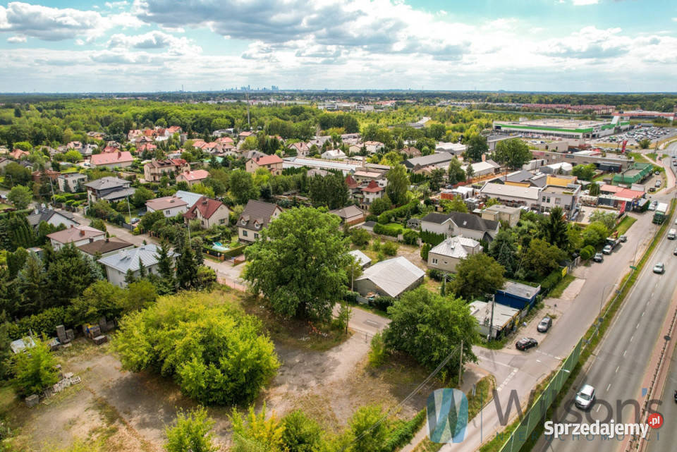 Grunt Legionowo Warszawska 1516m2 inwestycyjna mazowieckie