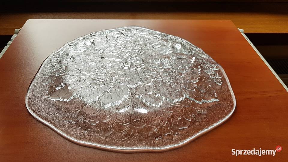 Patera duży talerz Poziomki Strawberry Ząbkowice śląskie Dąbrowa Górnicza sprzedam