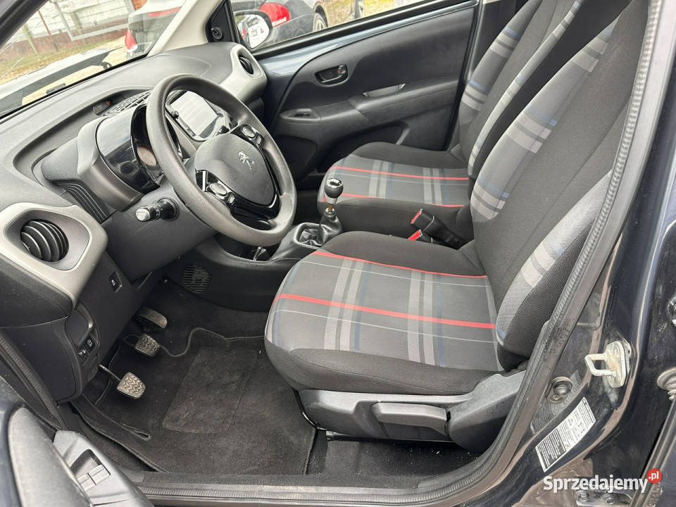 Peugeot 108 10 benzyna 68KlimaKamera cofaniaRej wspomaganie kierownicy