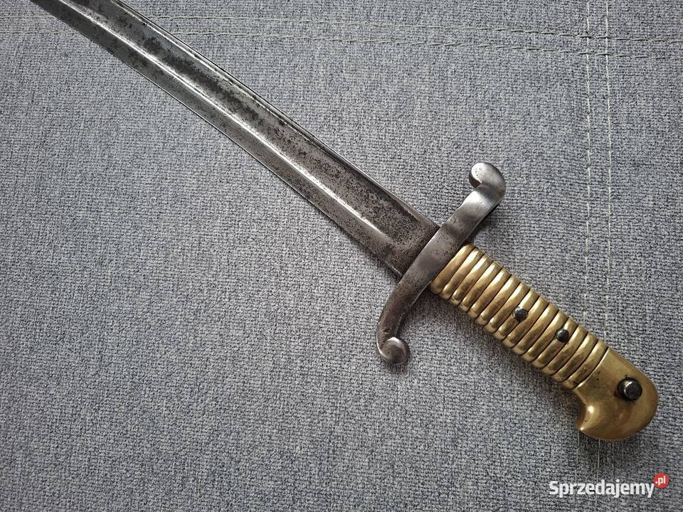 Bagnet Francuski Jatagan wz 1842 Forteczny Militaria Kielce