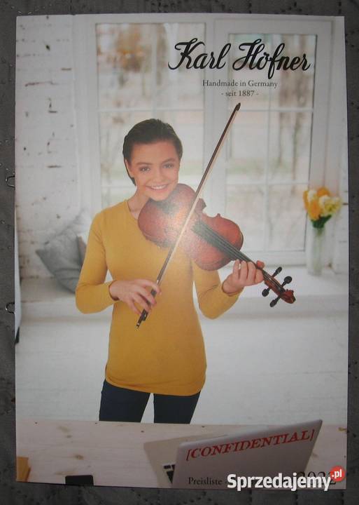 Karl Hofner katalogi zestaw sprzedam