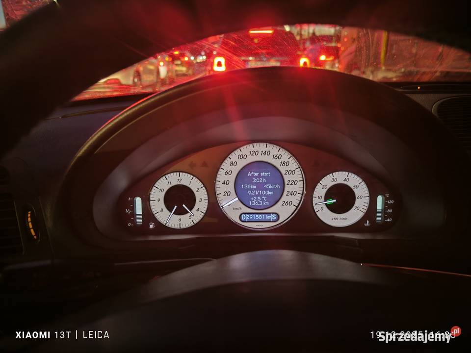 Mercedes w211 e500 LPG zamiana Głogów