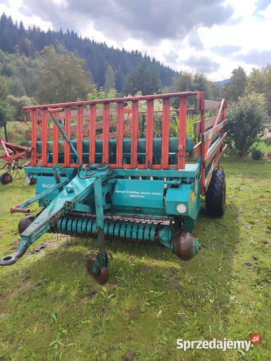 Przyczepa samozbierająca samozbierajace zbierak Limanowa