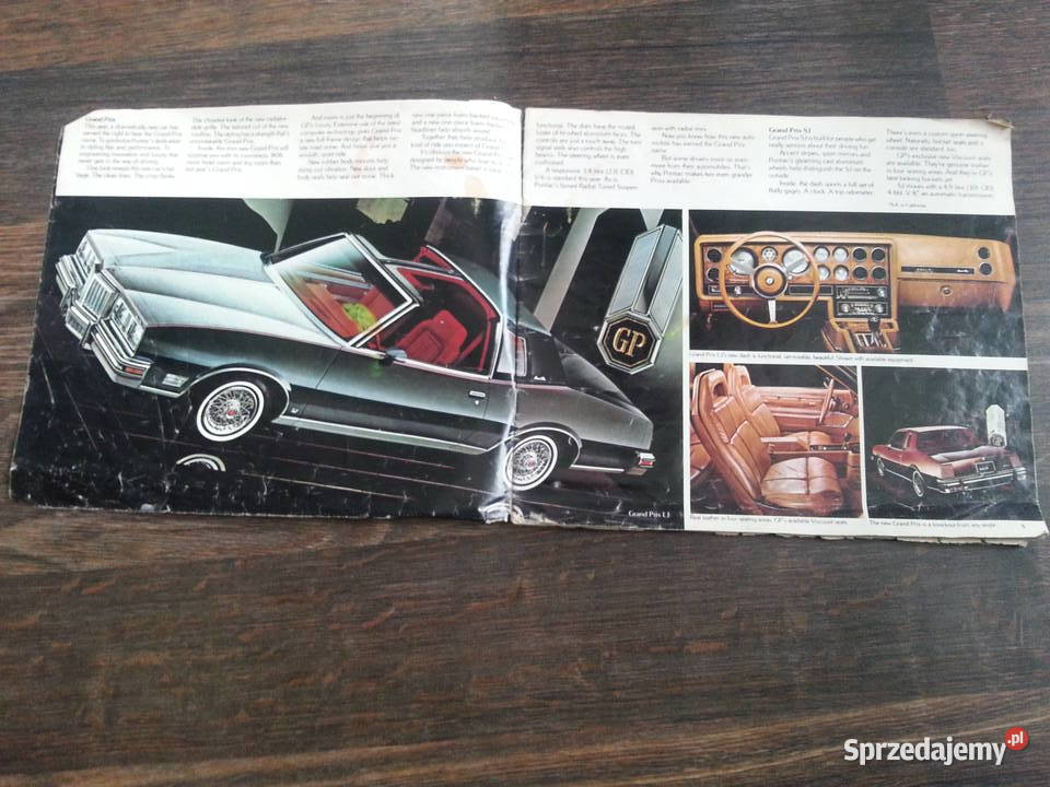 prospekt Pontiac 1978 Dywity