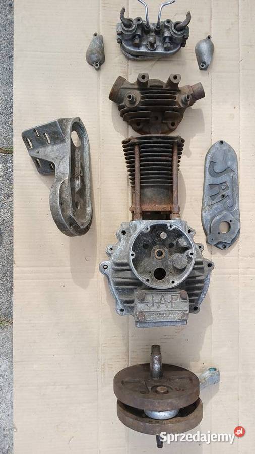 Motor J A P 500 ccm Angielski