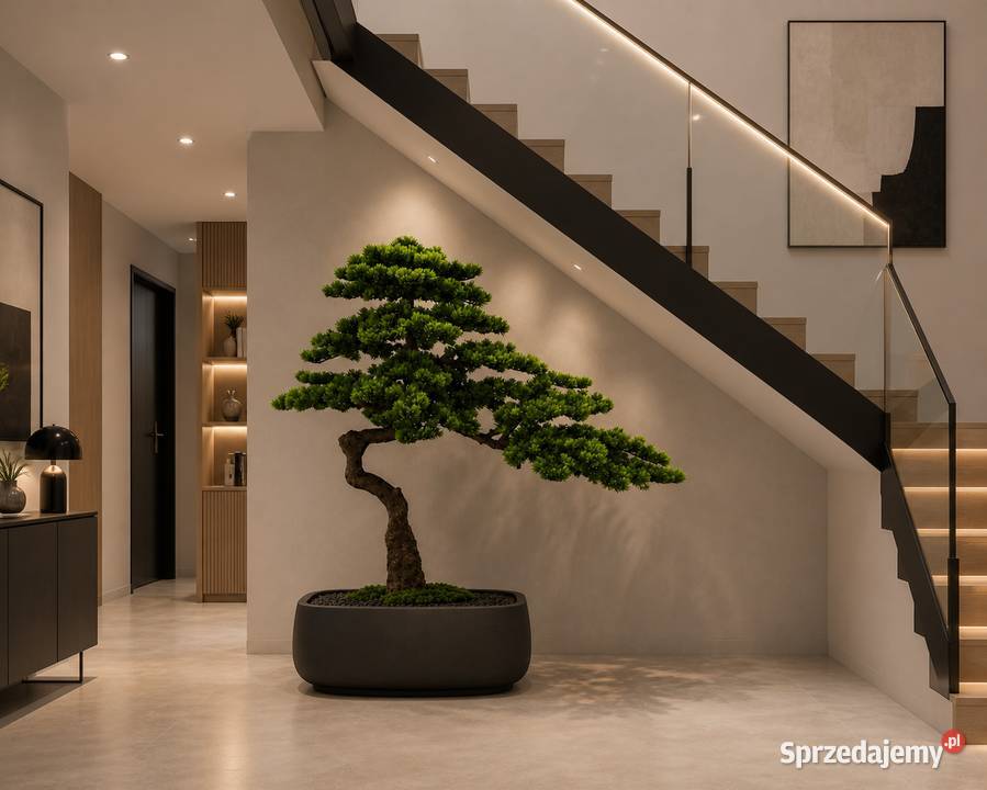 Sztuczne drzewko bonsai 115 x 130 nowoczesne Golkowice