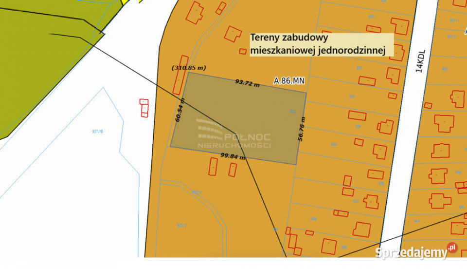 działka na obrzeżach Werbkowic 60m Sprzedaż Werbkowice