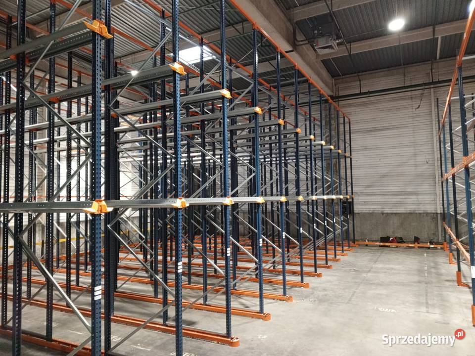 REGAŁY WJEZDNE DRIVEIN MECALUX 676 miejsc Magazynowanie Wrocław