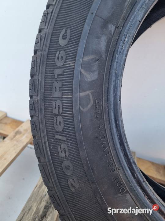 2x OPONA LETNIA Kumho Radial 857 20565 R16C sprzedam