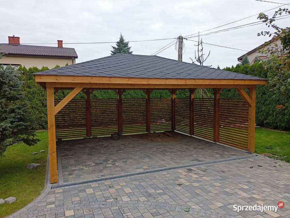 Wiata samochodowa 5x6 Garaż Domek narzędziowy śląskie Częstochowa