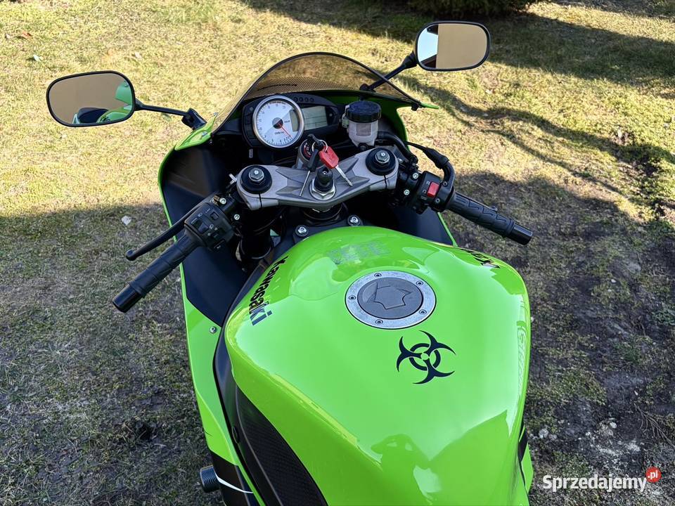 Kawasaki Ninja ZX6R 600 przebieg 14 salon Polska Nowe Ostrowy