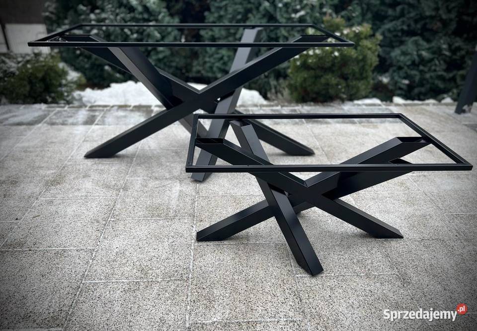 Stelaż do stołu stół dębowy stół pająk