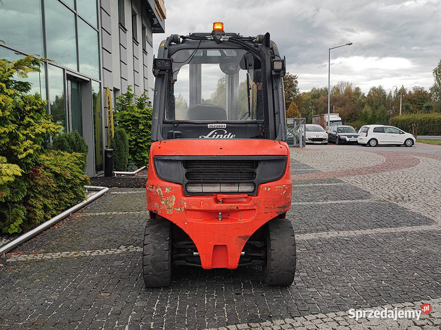 Wózek widłowy Linde H25D02 25 t triplex 551 m Kęty