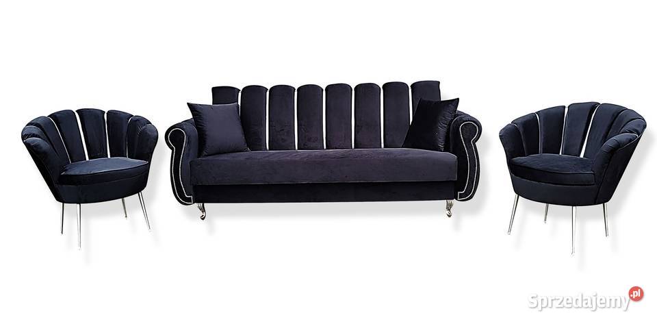 RATY komplet zestaw muszelka sofa 2x fotel mazowieckie