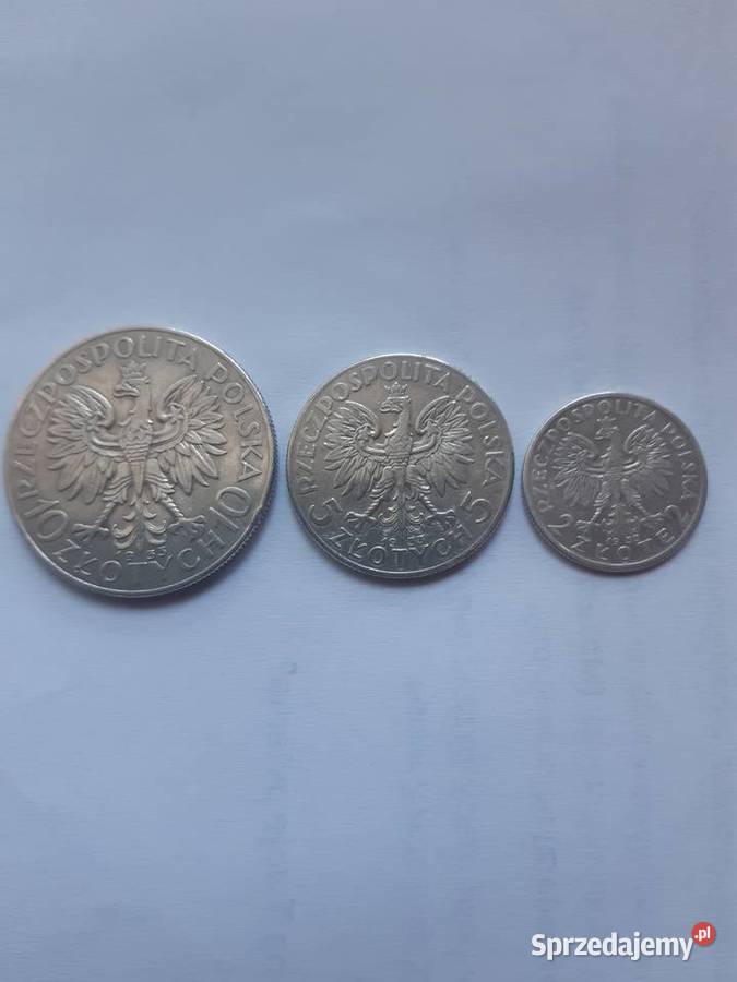 Moneta Głowa Kobiety 10 1933r 52 z zm kujawsko-pomorskie Potulice sprzedam