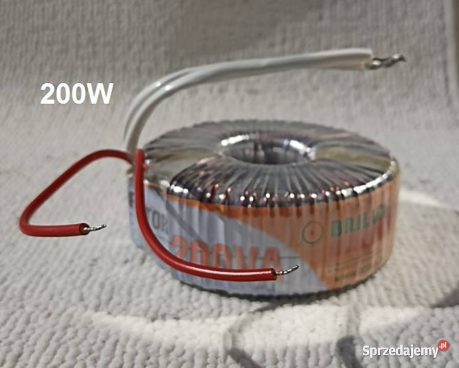 Transformator toroidalny 12V 200VA 17A Części i akcesoria Kołobrzeg