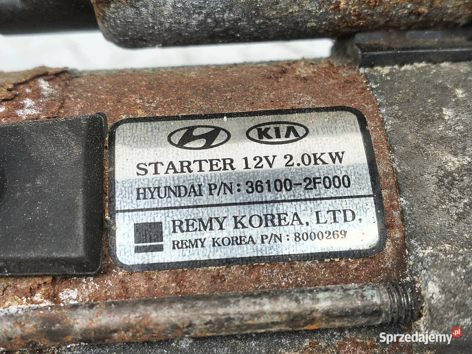 ROZRUSZNIK Hyundai Santa Fe II 22 CRDi sprzedam