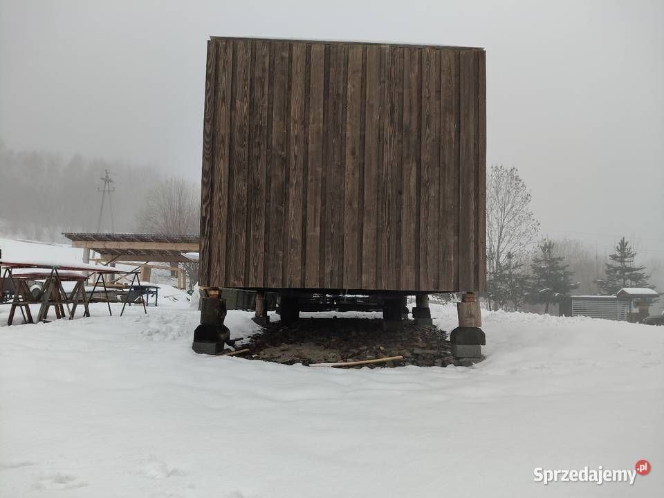 Domek mobilny letniskowy modułowy Tiny house Mszana Dolna
