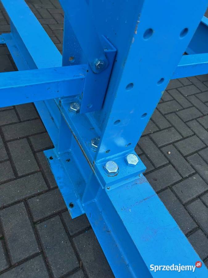 Regały wspornikowe dwustronne na profile RURY Jędrzejów sprzedam