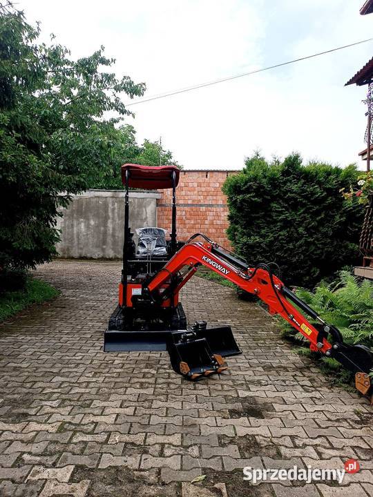 Minikoparka Kingway Yama H12 Rok produkcji 2025 śląskie Żarki