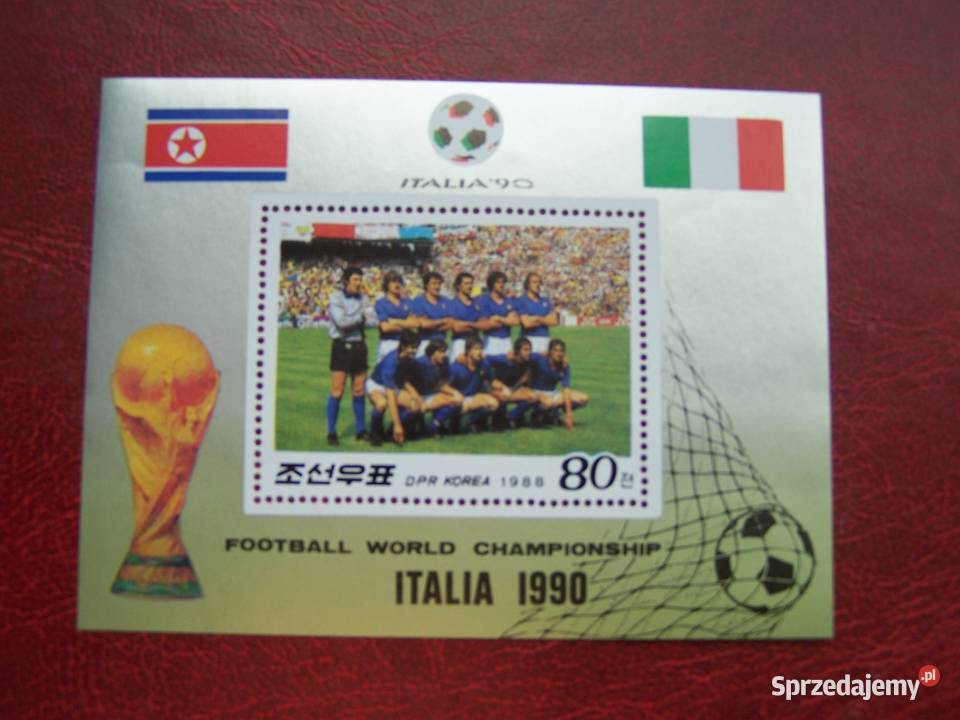 Korea 1988 MNH Mi 191416 Sport Piłka nożna MŚ Tychy