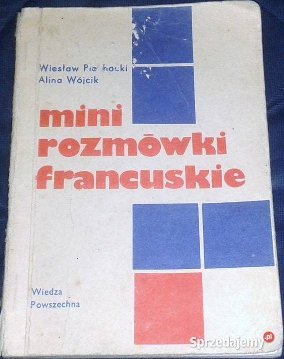 Mini rozmówki francuskie Wiesław Piechocki Alina Chełm
