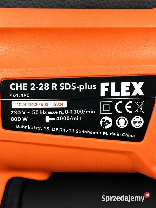 Uniwersalna Młotowiertarka FLEX CHE 228 R łódzkie Poddębice sprzedam