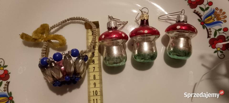 Stare bombki ksztaltki Porcelana i szkło Częstochowa