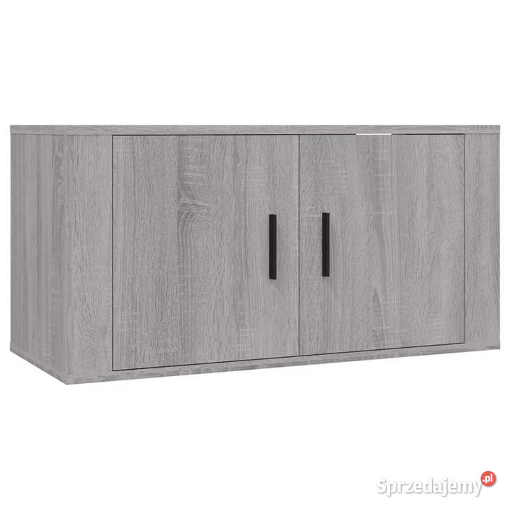 Zestaw 2 szafek pod TV szary dąb sonoma Warszawa