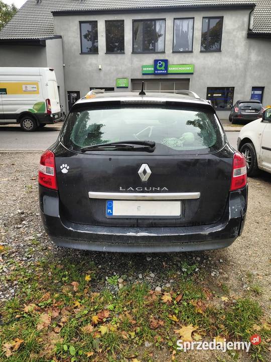 Laguna III kombi 2l benzyna z gazem uszkodzony dolnośląskie Strzelin