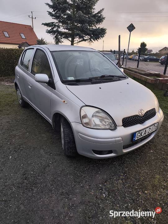 Toyota Yaris 14 diesel oszczędny samochód manualna Kościerzyna