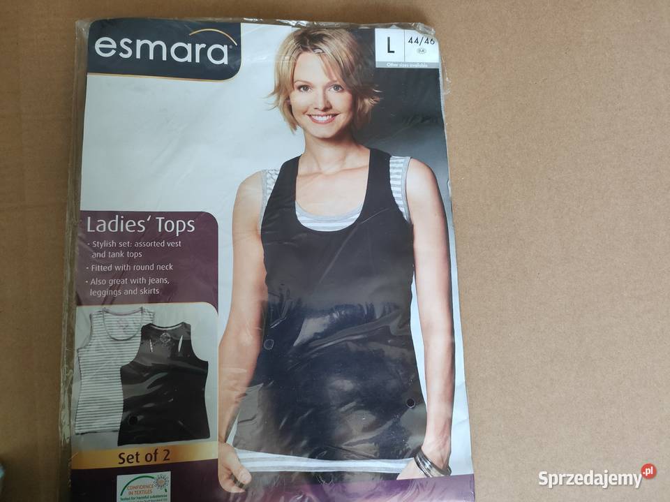 Dwa topy damskie rozmiar L Warszawa