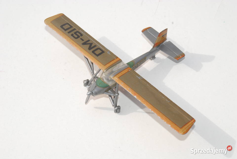 Stara zabawka model samolotu Flugzeug Cieszyn