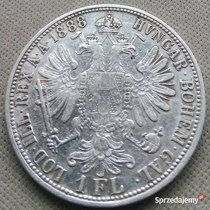 AUSTRIA1 FLOREN1888 r SREBRO900FRANCISZEK JÓZEF Legionowo sprzedam