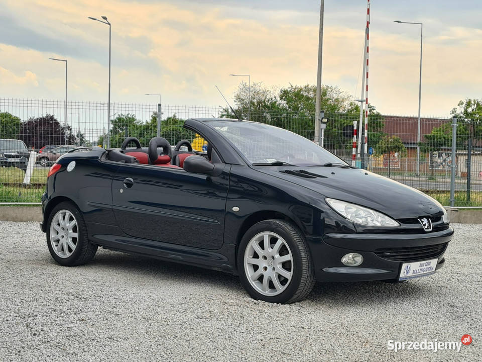 Peugeot 206 CC Klimatronik Skóra Grzane Fotele 2/3 Wągrowiec