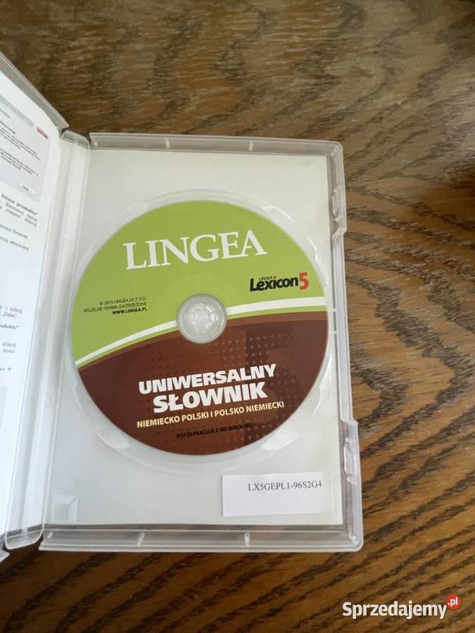 Lingea płyta CD ze słownikiem języka Gliwice sprzedam