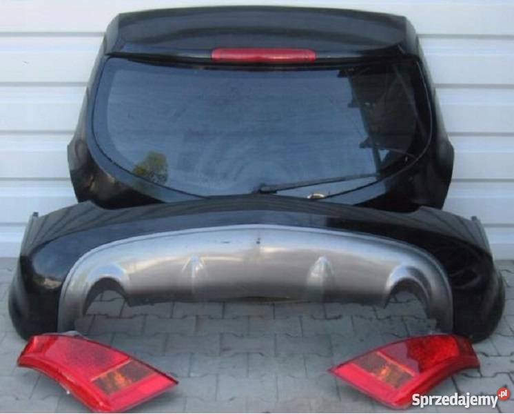NISSAN MURANO Z50 0308 SZYBA W KLAPE TYŁ TYLNA