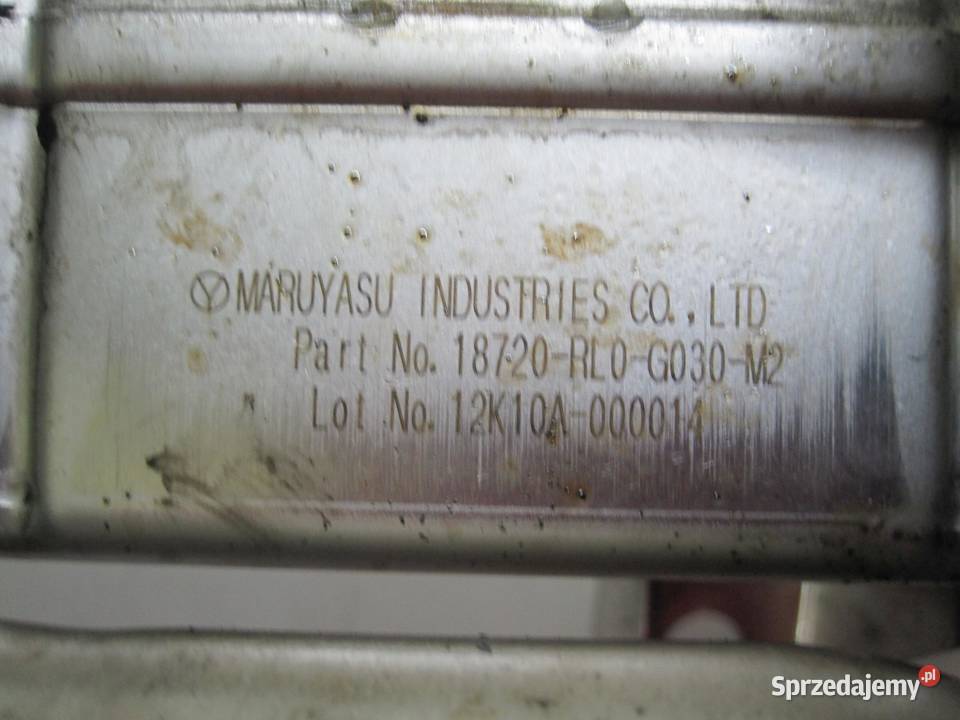 HONDA ACCORD 22 IDTEC 150 166 18720RL0G030M2 Recyrkulacja spalin EGR