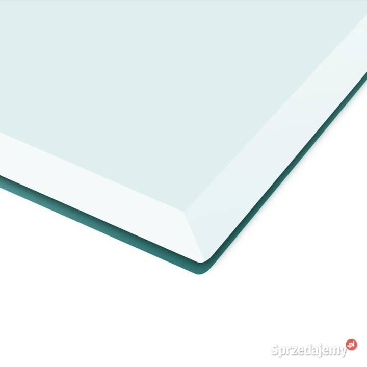 vidaXL Blat stołu szklany kwadratowy 700x700 Blaty Warszawa