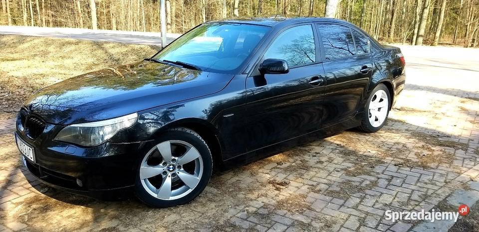 BMW E60 520i LPG Stag M54 170 sedan skóry Białystok